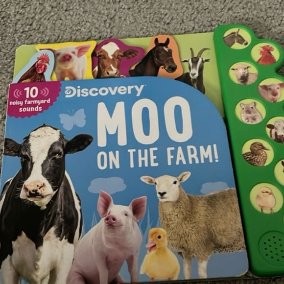 Discovery Other - Discovery Moo On The Farm Sound Book - Green (12)